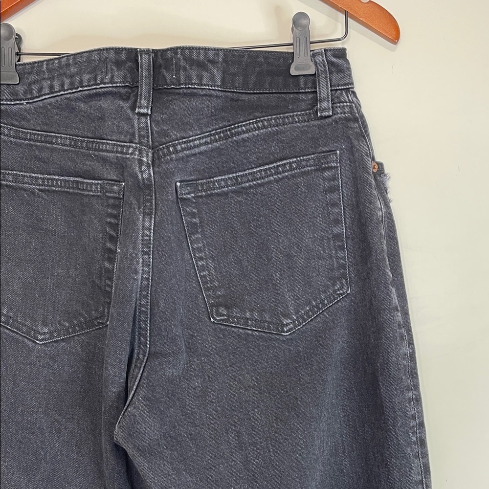 Abercrombie & Fitch Curve Love The 90’s Relaxed Jeans High Rise Black 29 8R - Picture 5 of 11
